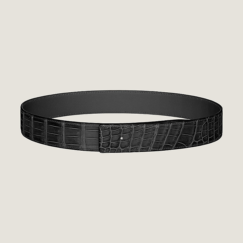 HERMES 黒レザー 38mm ベルト レザーベルト（キット） 38 | Hermès - エルメス-公式サイト