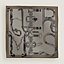 Lenço 100 Hermès Métallique, Exibir: Estendido, flat, visualizar 1 de 3
