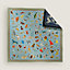 Lenço 90 dupla face Caracteristick, Exibir: Estendido, flat, visualizar 2 de 6