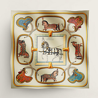 Lenço 90 Grand Apparat forever | Hermès Brasil