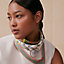 Les Becanes scarf 45, View: Worn, worn, view 2 of 3