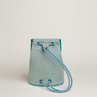 Les Cabanes backpack - Blue | Hermès Netherlands display picture 2