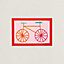 Les Cabanes beach towel, View: Flat, flat, view 1 of 3