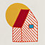 Les Cabanes Soleil rug, View: Flat, flat, view 1 of 2