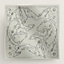Les Chevaux Dechaines embroidered scarf 140, View: Flat, flat, view 1 of 4