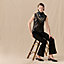 Les Chevaux Dechaines scarf 90, View: Worn, worn, view 2 of 3