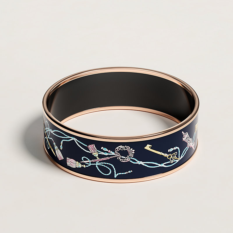Les Cles bangle - Pink | Hermès USA