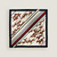 Les Courses scarf 45, View: Flat, flat, view 1 of 3