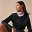 Les Courses scarf 45, View: Worn, worn, view 2 of 3