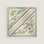 Les Courses scarf 45, View: Flat, flat, view 1 of 3