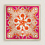 Les Eperons double face scarf 90, View: Back, back, view 4 of 5