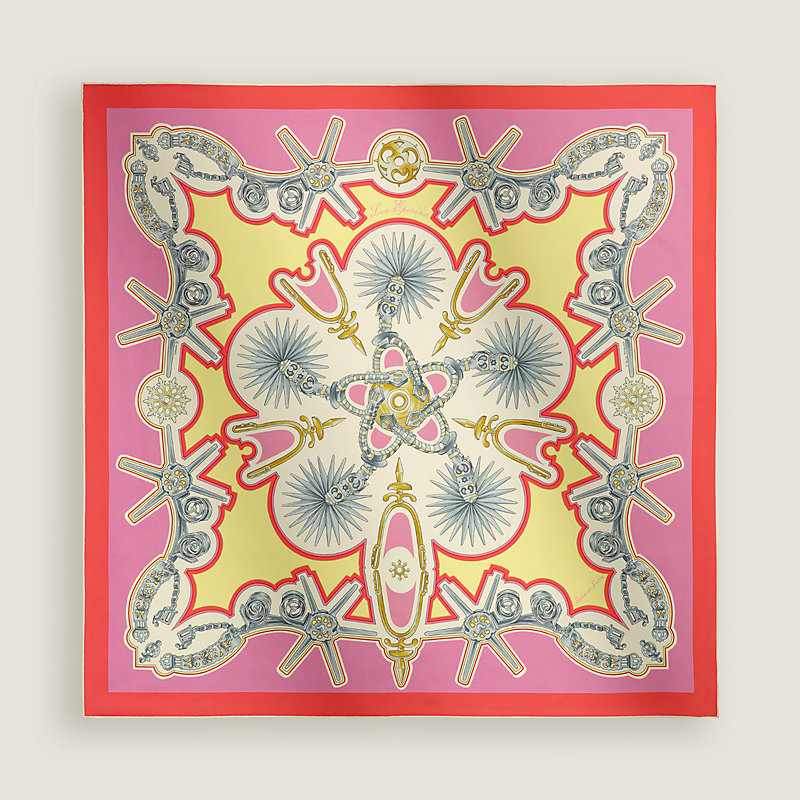 Les Eperons double face scarf 90