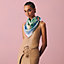 Les Eperons double face scarf 90, View: Worn, worn, view 3 of 6