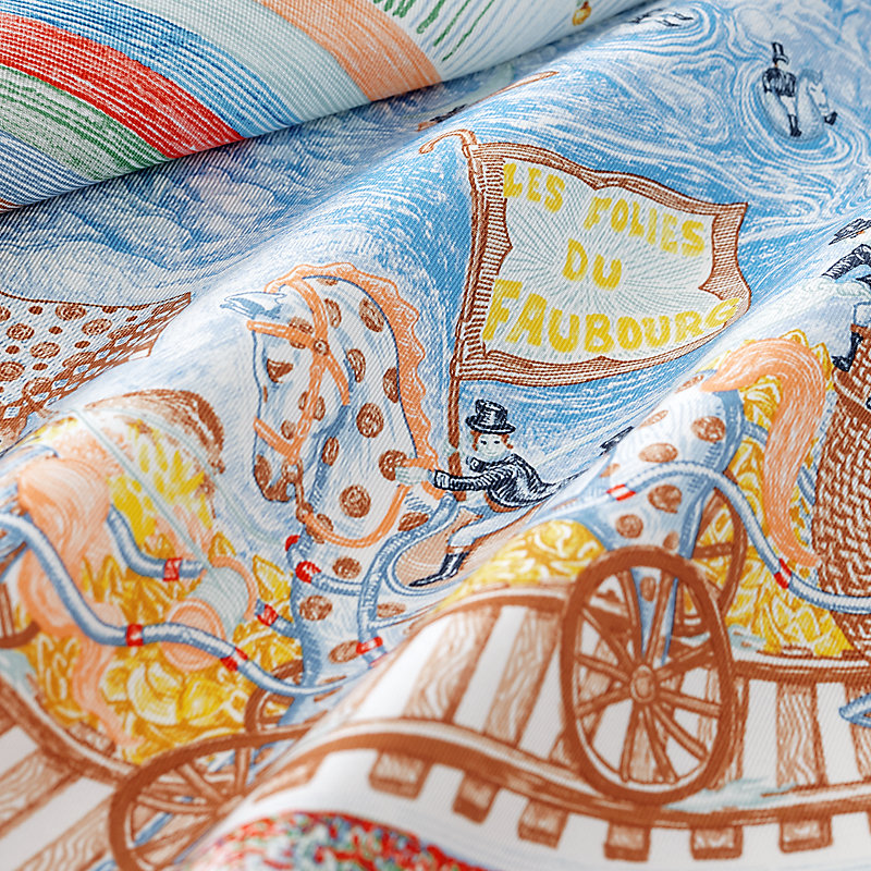 Les Folies du Faubourg 90方巾