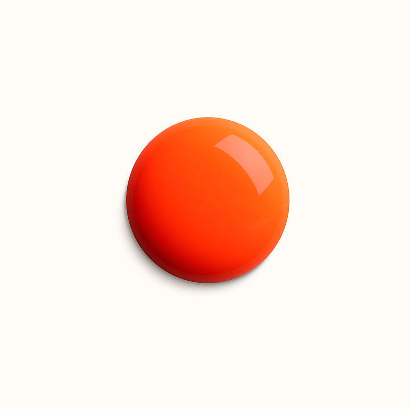 Les Mains Hermes, Nail enamel, Orange Poppy
