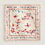 Les Mustangs Marble Silk scarf 90, View: Flat, flat, view 2 of 3