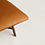Les Necessaires d'Hermès "carre d'assise" low stool, high model 85, View: Worn, worn, view 3 of 6