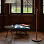 Les Necessaires d'Hermès "carre d'assise" low stool, high model 85, View: Worn, worn, view 2 of 2