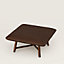 Les Necessaires d'Hermès "carre d'assise" low stool, medium model 65, View: Worn, worn, view 1 of 2