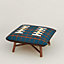 Les Necessaires d'Hermès "carre d'assise" low stool, medium model 65, View: front, front, view 1 of 1