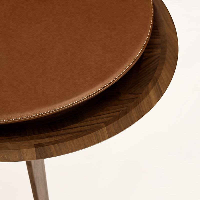 Les Necessaires d'Hermès "hide-and-seek" stool-table, large model