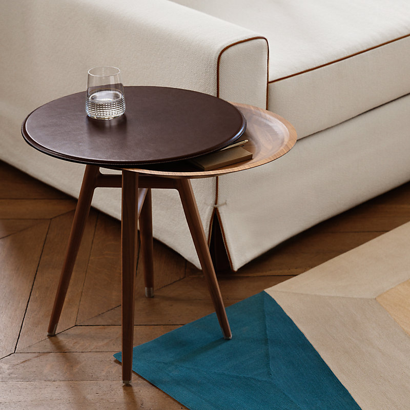 Les Necessaires d'Hermès "hide-and-seek" stool-table, large model