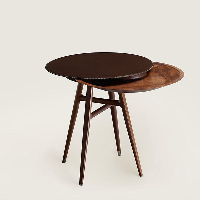 Les Necessaires d'Hermès "hide-and-seek" stool-table, large model