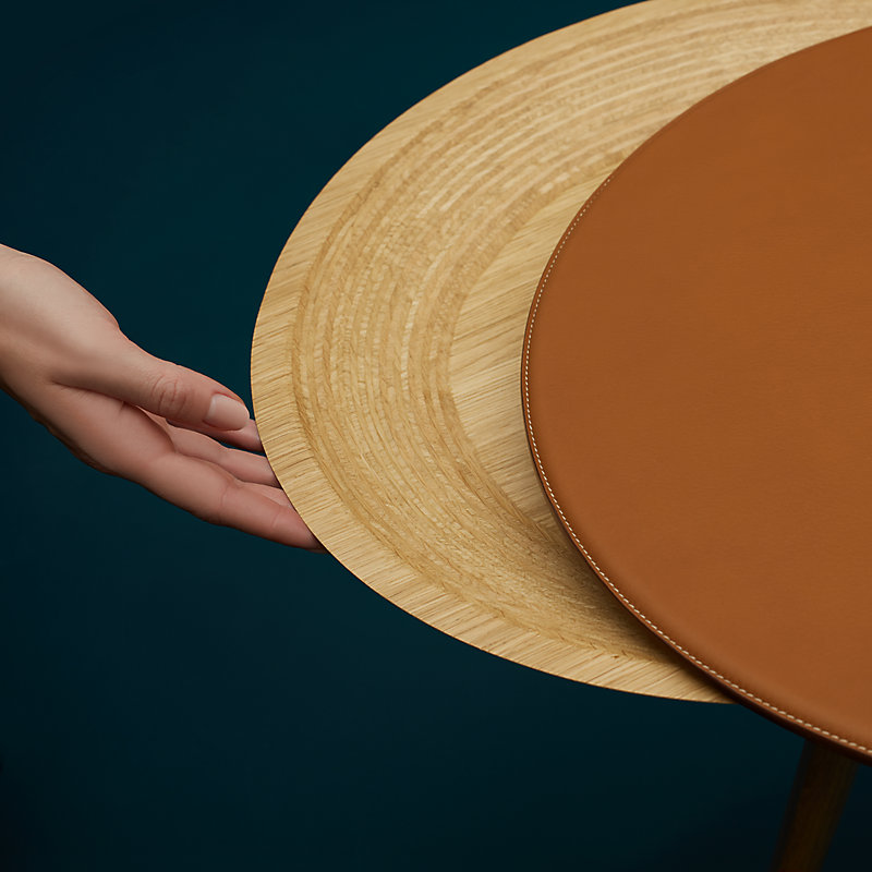 Les Necessaires d'Hermès "hide-and-seek" stool-table, small model, View: , view 3 of 4