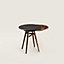 Les Necessaires d'Hermès "hide-and-seek" stool-table, small model, View: Worn, worn, view 2 of 4