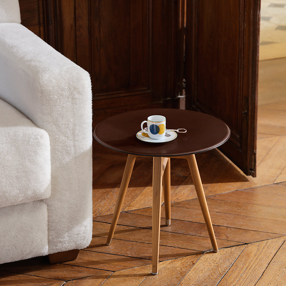 Les Necessaires d'Hermes occasional table, small model | Hermès UK