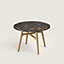 Les Necessaires d'Hermès satellite coffee table, small model, View: Worn, worn, view 1 of 2