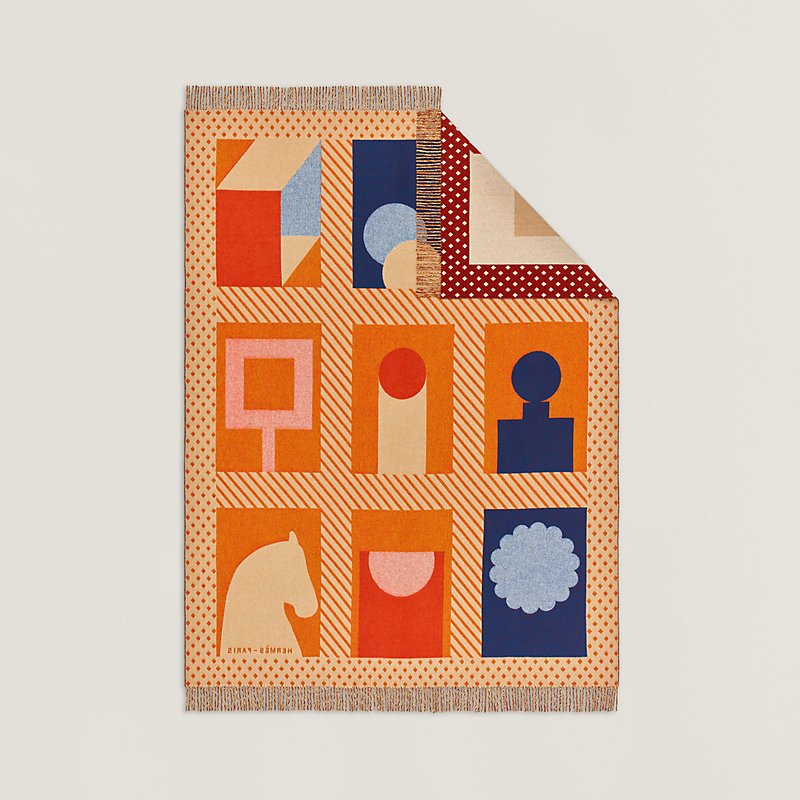 Les Objets du Faubourg blanket