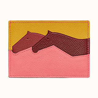 hermes horse card holder