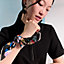 Les Tresors d'un Artiste scarf 45, View: Worn, worn, view 2 of 3