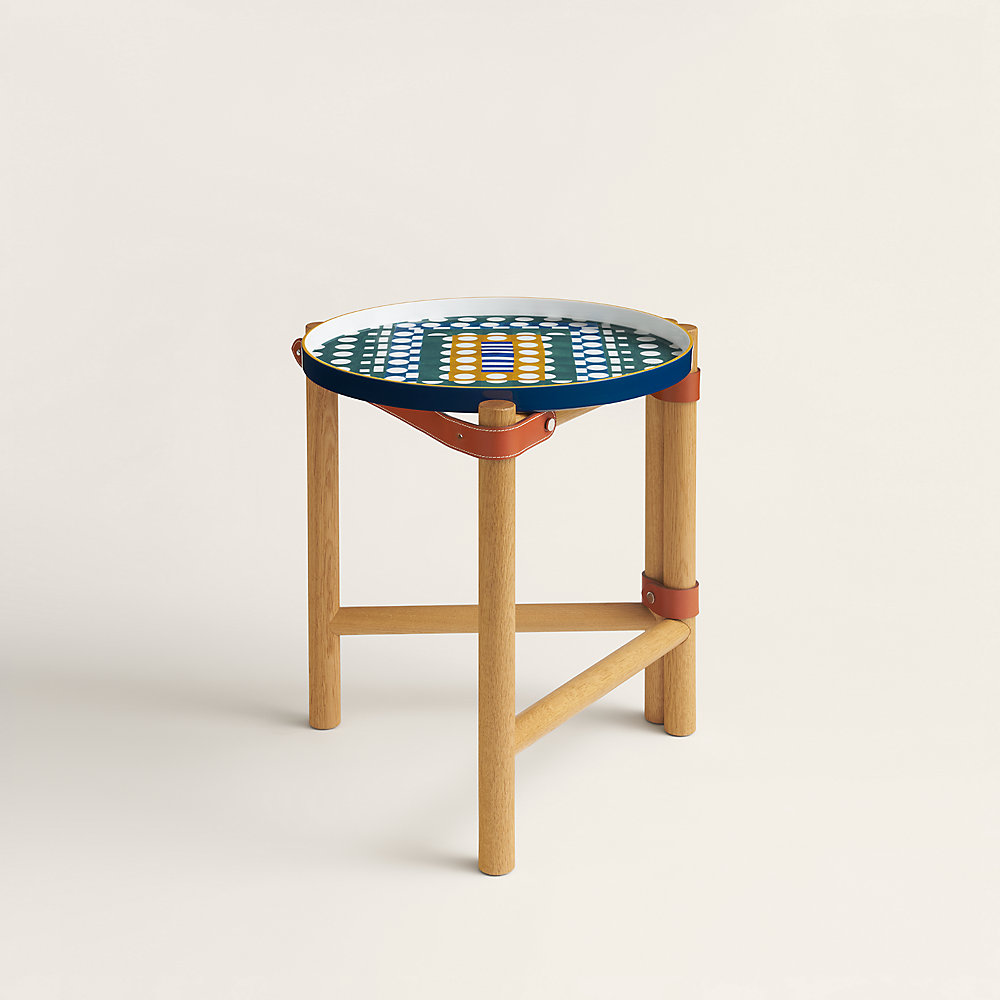 Les Trotteuses d'Hermès occasional table, medium model | Hermès USA