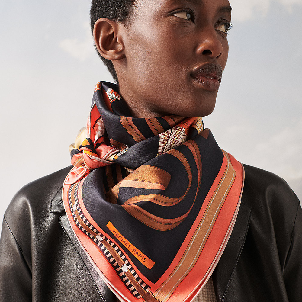 Lettres Equestre scarf 90 | Hermès Singapore