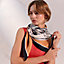 Libre Comme Pegase scarf 90, View: Worn, worn, view 2 of 3