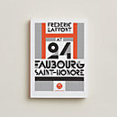 Vista: vista de frente, Libro "24 Faubourg Saint Honoré" en inglés