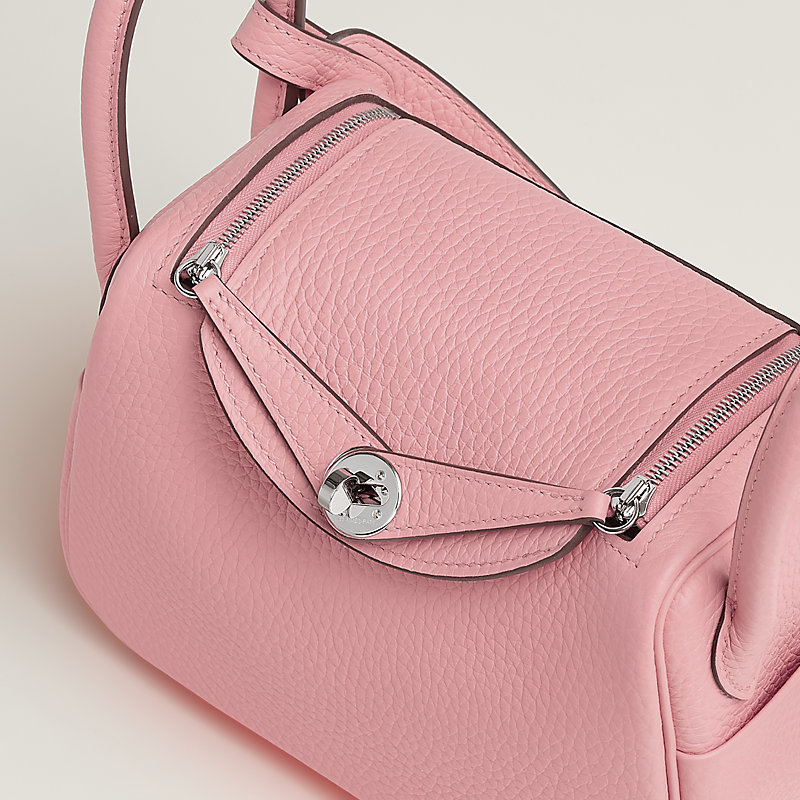 ピンクサテンミニバック Lindy II mini bag | Hermès USA