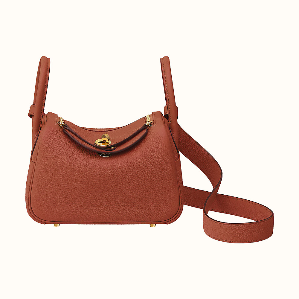 hermes mini lindy gold