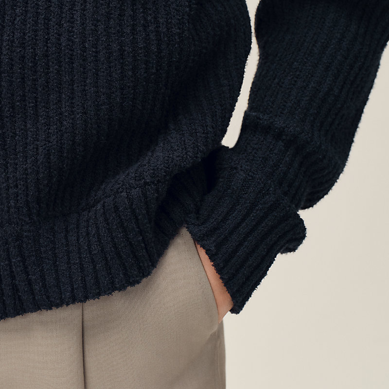 "Littoral" buttoned cardigan jacket