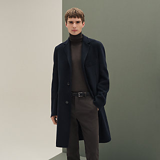Liverpool cashmere coat - Grey - 58 | Hermès USA
