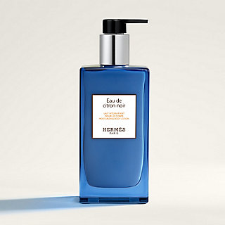 【HERMES】 Eau de citron noir ボディローション Loção corporal hidratante Eau de citron noir - 200 ml | Hermès Brasil