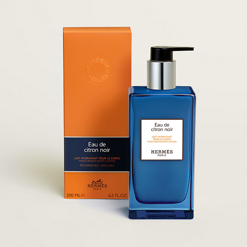 Loção corporal hidratante Eau de citron noir - 200 ml | Hermès Brasil