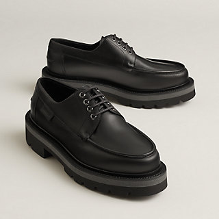 Locker derby shoe - Black | Hermès Hong Kong SAR