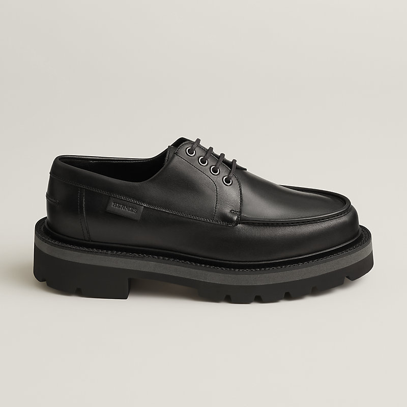 Locker derby shoe - Black | Hermès Macau SAR