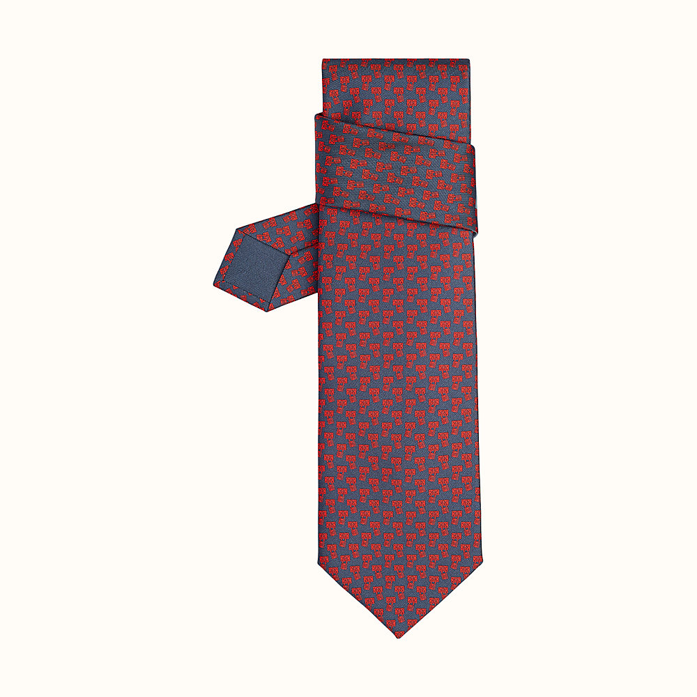 hermes purple tie