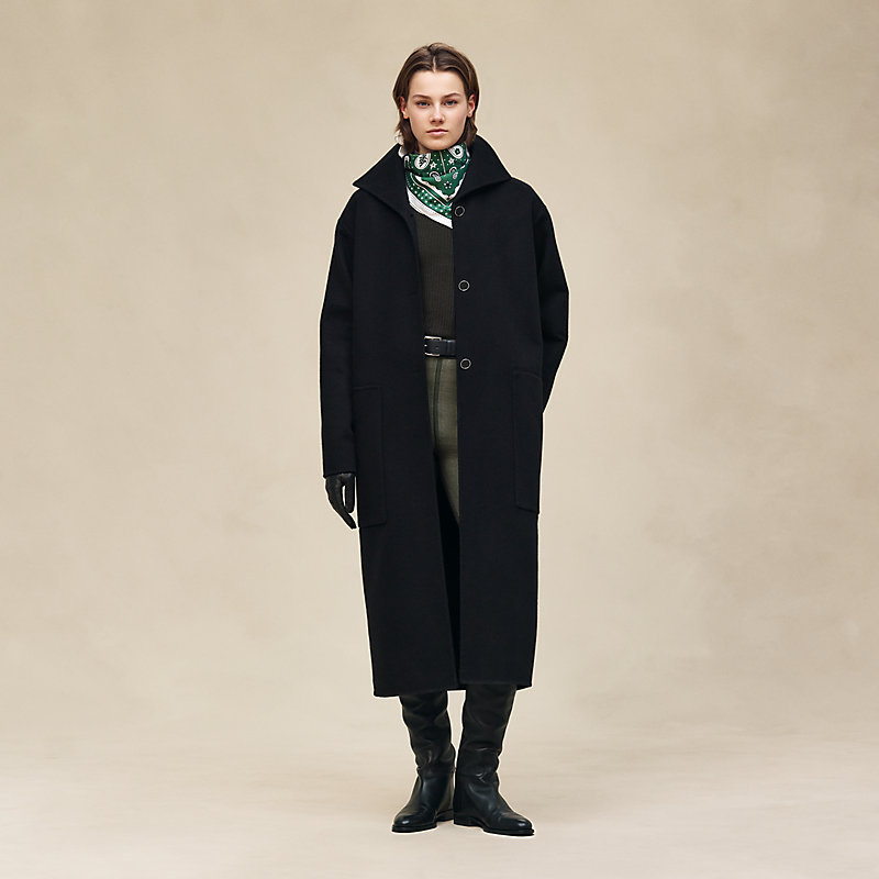 Long cashmere coat | Hermès UK