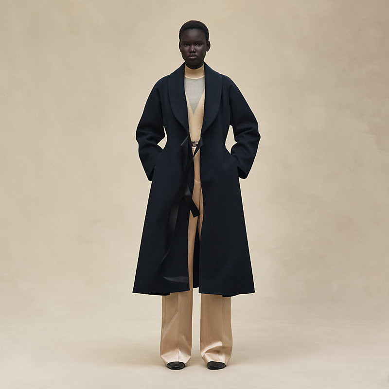 Long cashmere coat