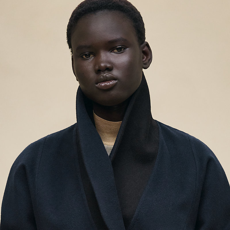 Long cashmere coat